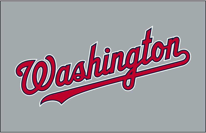Washington Nationals 2009-Pres Jersey Logo iron on transfers for fabric